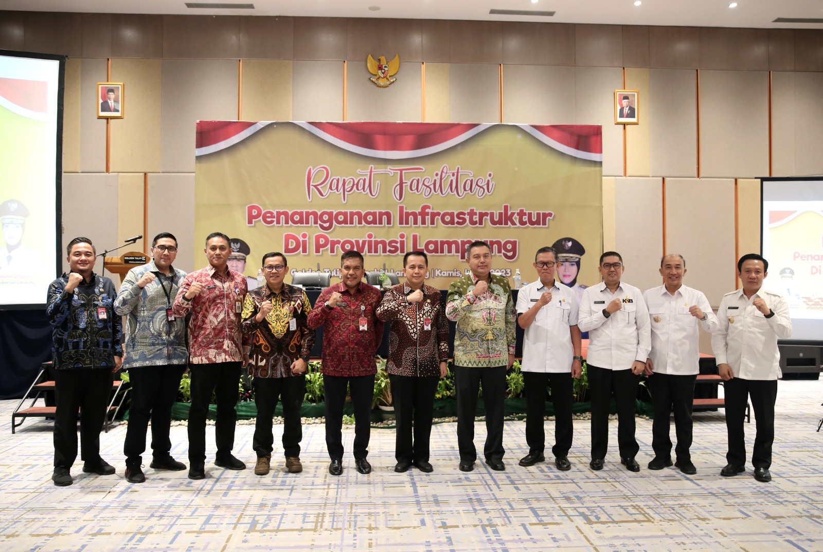 Gubernur Arinal Bahas Penanganan Infrastruktur Bersama Irjen dan Dirjen Bina Keuangan Daerah Kemendagri