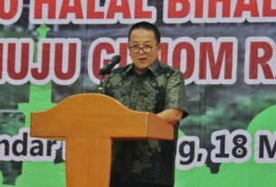 Gubernur Arinal Djunaidi Hadiri Halalbihalal Keluarga Besar Sungkay Bunga Mayang