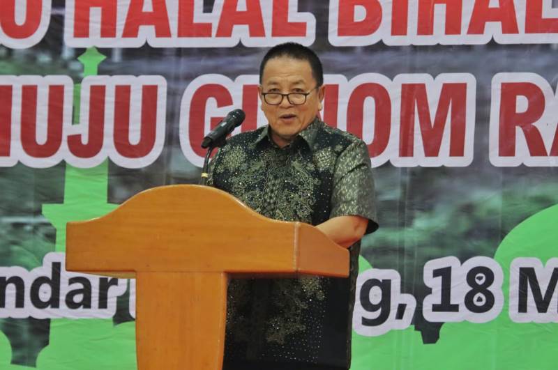 Gubernur Arinal Djunaidi Hadiri Halalbihalal Keluarga Besar Sungkay Bunga Mayang