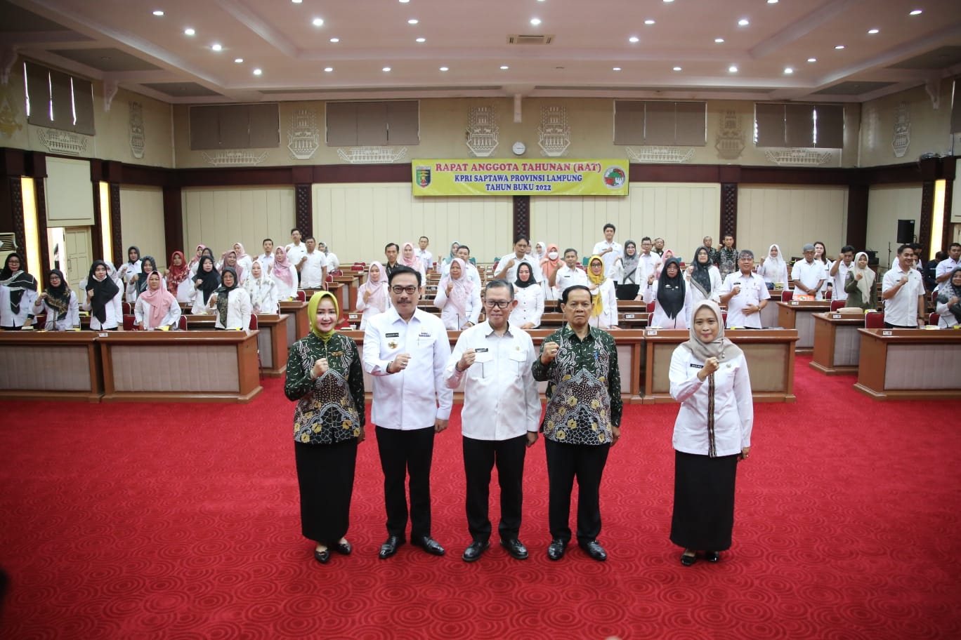 Gubernur Lampung Apresiasi Peranan dan Kontribusi KPRI Saptawa