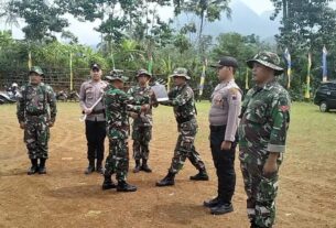 Guna Pelaksanaan Berjalan Aman Dan Lancar, Kodim Wonogiri Gelar Gladi Upacara Pembukaan TMMD