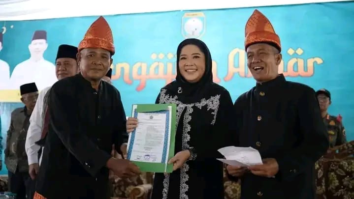 HD Hadiri Halal Bihalal Bersama Masyarakat OKU