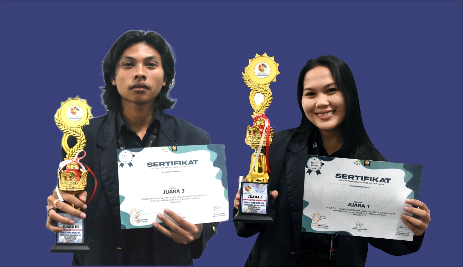 IIB Darmajaya Borong Juara! Mahasiswi Prodi Sistem Informasi Juara 1 Lomba Fotografi & Mahasiswa Prodi Teknik Informatika Juara 3