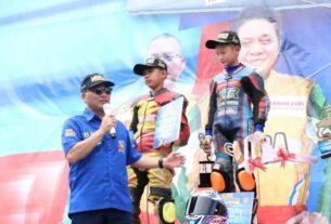 Kejurnas MotoPrix (MP) Region A Musim 2023 di Sirkuit Skyland Sukses Digelar