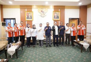 Ketua PMI Provinsi Lampung Pimpin Rapat Persiapan Penyelenggaraan Jumbara PMR Tingkat Nasional dan Mukernas PMI