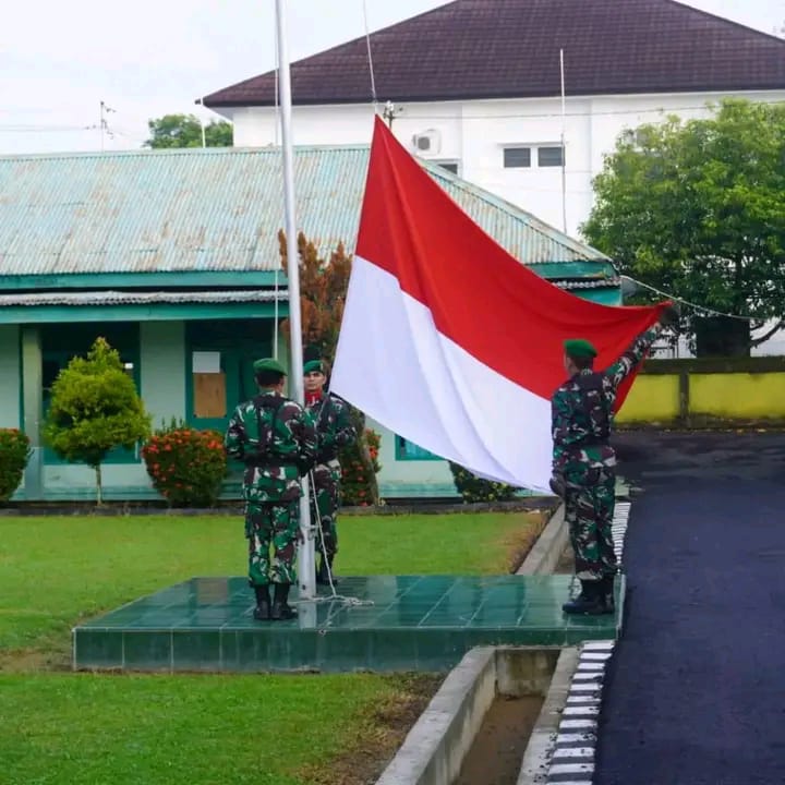 Kodim 0401/Muba Gelar Upacara Dalam Rangka Peringati Hari Kebangkitan Nasional