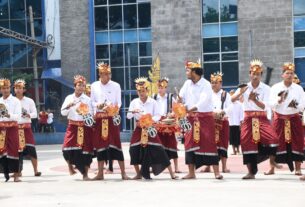 Pelajar dan Mahasiswa Hindu se Lampung Ikuti Parade Budaya VI UKM Permadu IIB Darmajaya