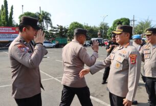 Pererat Tali Silaturahmi, Polresta Bandar Lampung Gelar Halal Bihalal