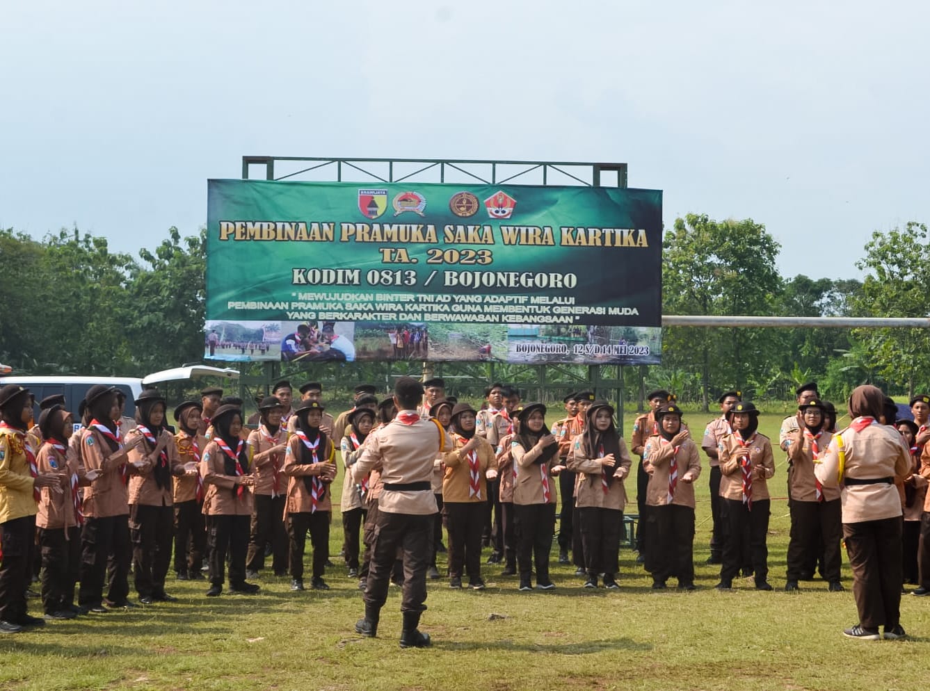 Perjusami resmi dibuka, Dandim Bojonegoro : Selalu Pedomani Jiwa Pramuka Sejati