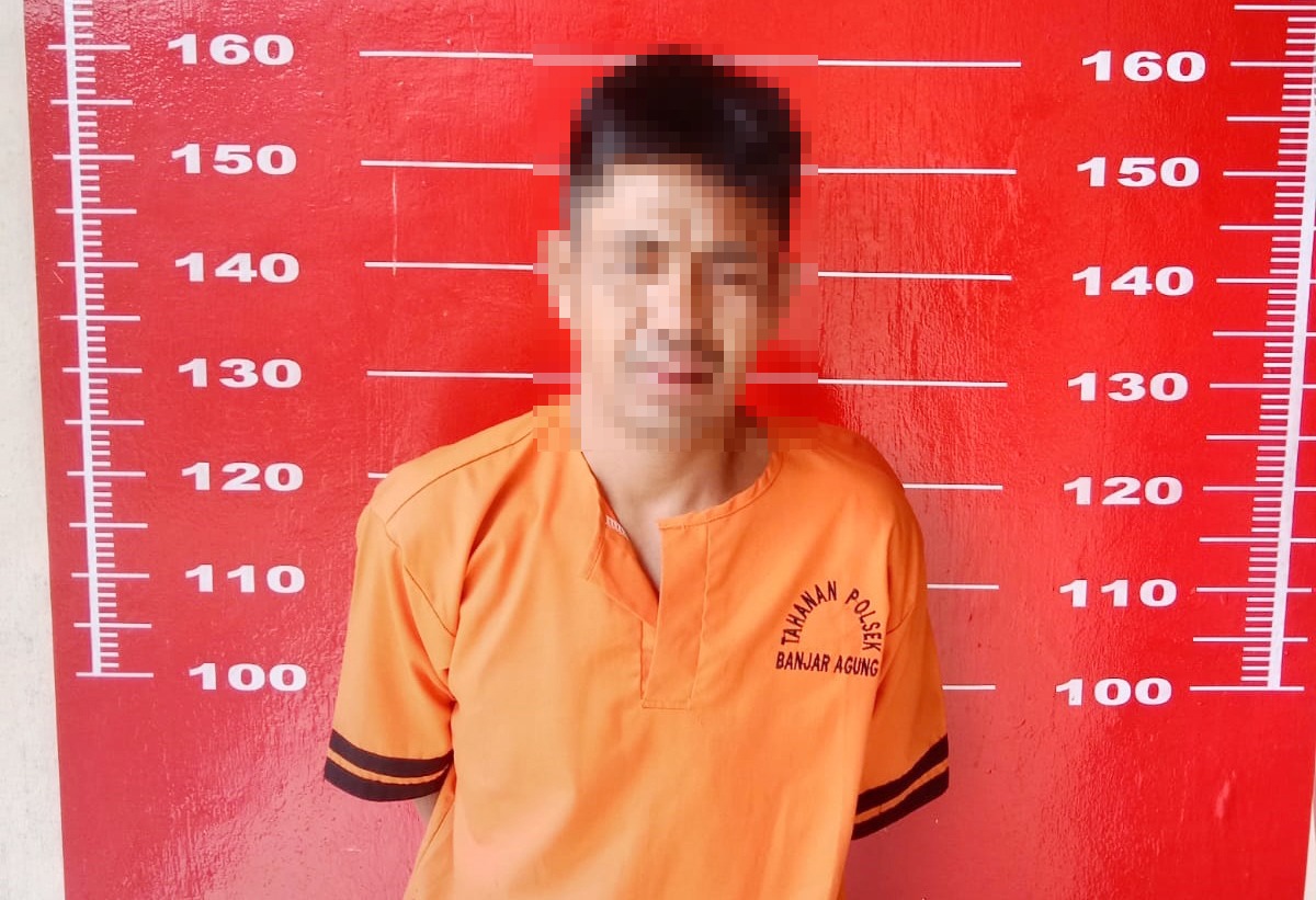 Polsek Banjar Agung Dibantu Warga Berhasil Menangkap Pelaku Curanmor Asal Tulang Bawang Barat