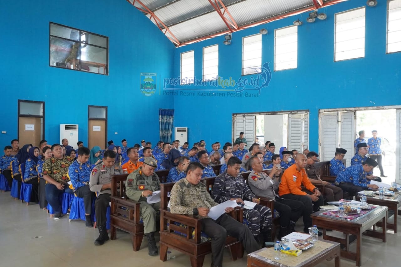 Rapat lintas sektor persiapan event world surf league(WSL)Krui pro Qs 5000.