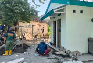 Tanpa Lelah, Satgas TMMD Reguler Ke-116 Kodim 0735/Surakarta Rampungkan Pembangunan MCK Umum