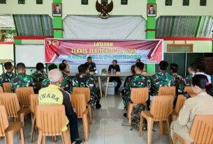 Tingkatkan Kemampuan Teritorial, Kodim Bojonegoro gelar Latnister