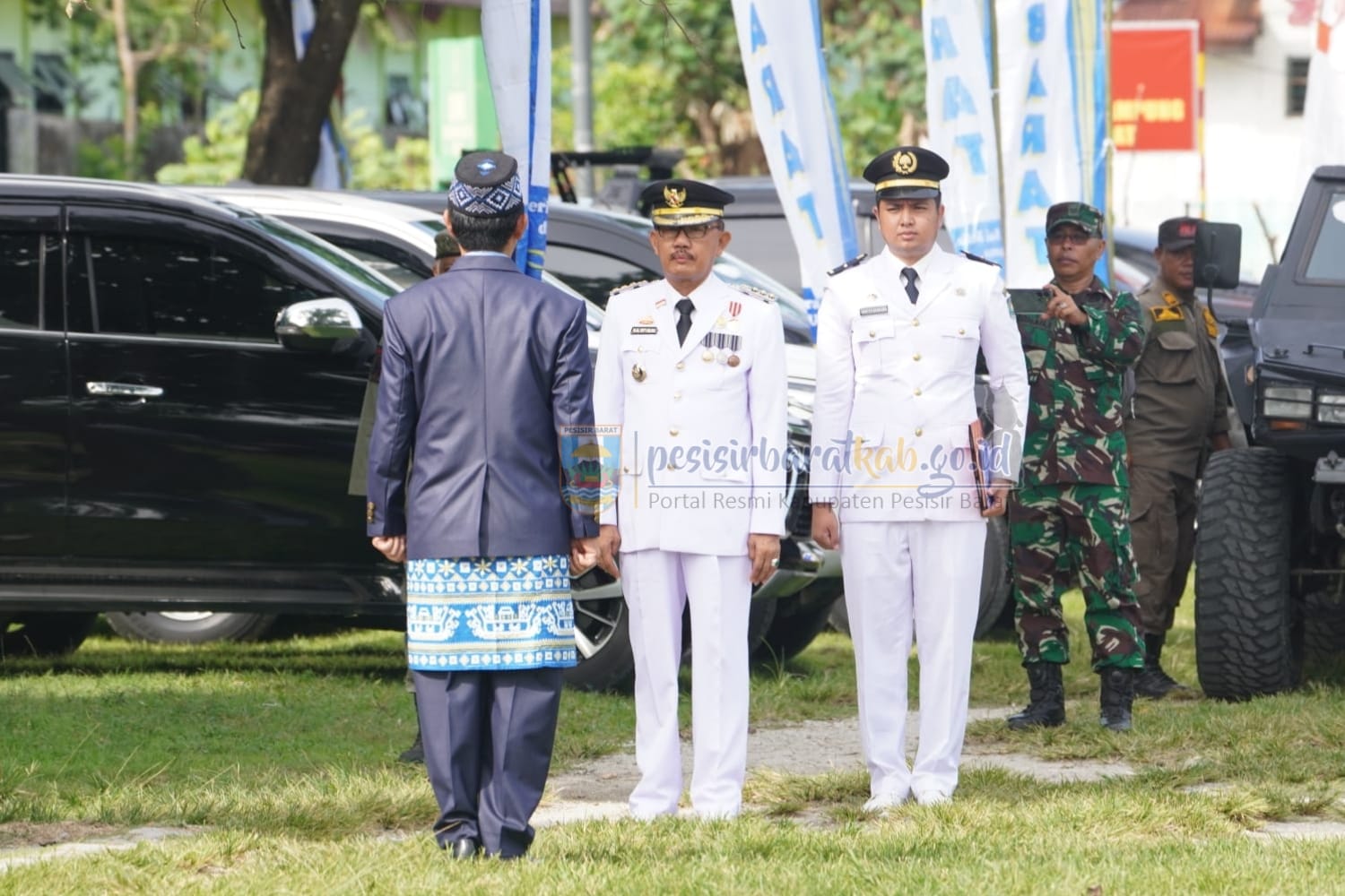 Upacara Peringatan HUT Kabupaten Pesisir Barat ke-10 Tahun