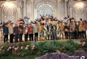 Ketua Umum SMSI dan Ketua Gerindra Lampung Hadiri Pernikahan Sekjen LBH SMSI