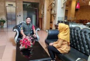 Ada Tjuan Apa, Babinsa Tipes Datangi Hotel Indah Palance