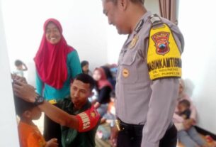 Babinsa Dan Bhabinkamtibmas Bersinergi Dampingi Posyandu, Bentuk Kepedulian Terhadap Kesehatan Warga Binaan