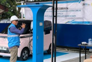 Bangun SPKLU di Manokwari, Langkah PLN Percepat Pertumbuhan Kendaraan Listrik di Indonesia Timur