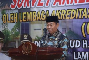 Bupati Lampura hadiri Survei Akreditasi RSUD Ryacudu Kotabumi