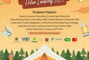 Festival Wisata Hutan 2023, Perbanyak Agenda Pariwisata Lampung