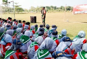 Gelar Penguatan Bela Negara, TNI di Bojonegoro harapkan Generasi Muda Berkarakter Baik dan Tangguh