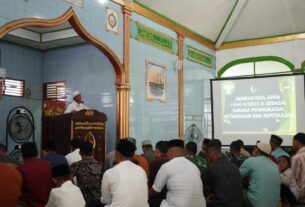 Korem 012/TU Gelar Sholat Idul Adha dan Sembelih Hewan Kurban