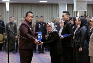 Gubernur Arinal Lantik dan Mengambil Sumpah Jabatan 405 Pejabat Fungsional di Lingkungan Pemerintah Provinsi Lampung