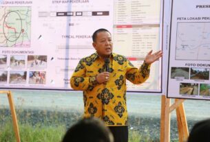 Gubernur Arinal Tinjau Kemajuan Pengerjaan Rehabilitasi Jalan Provinsi di Tubaba dan Way Kanan