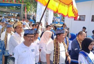 Gubernur Lampung Hadir Pembukaan Krui pro WSL QS5000 di Tanjung setia.