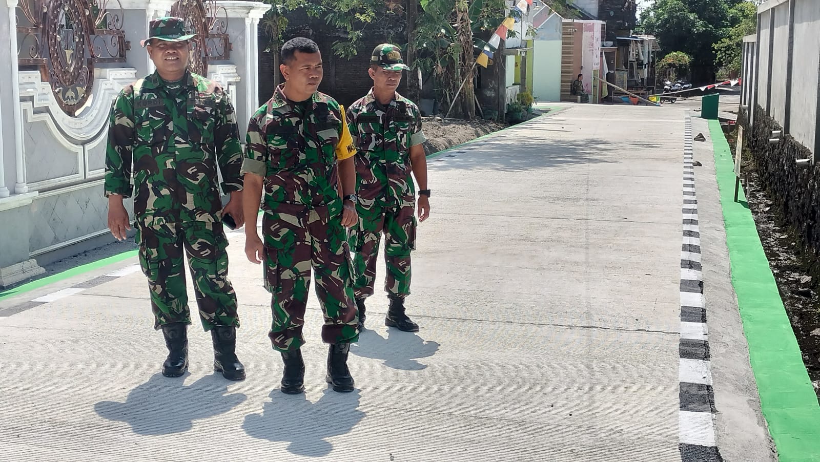 Kasiter Korem 074/Wrt Kembali Mengecek Sasaran Fisik TMMD Reguler Ke-116 Kodim 0735/Surakarta