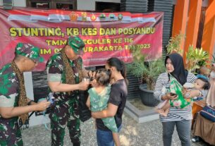 Komandan Pusat Teritorial TNI AD Kunjungi TMMD Reguler Ke-116 Kodim 0735/Surakarta