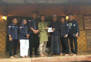 Lazis dan BEM IIB Darmajaya Berikan Bantuan Dana Pembebasan Lahan Ponpes di Bandarlampung