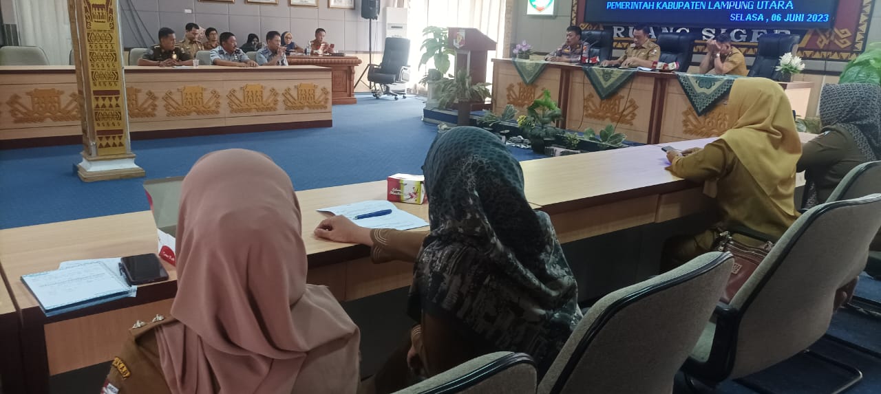 Pemkab Lampura gelar rakor persiapan menyambut Hut ke-77