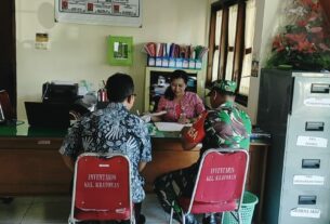 Perbarui Data Wilayah, Babinsa Kratonan Puldatater