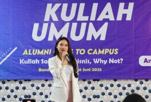Prodi Manajemen Darmajaya Gelar Kuliah Umum Alumni Goes to Campus “Kuliah Sambil Berbisnis, Why Not?”