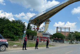 Samapta Polres Tulang Bawang Gelar Patroli Presisi di Tiga Lokasi Berbeda