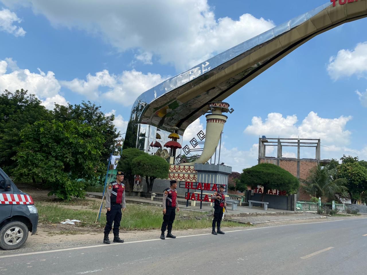 Samapta Polres Tulang Bawang Gelar Patroli Presisi di Tiga Lokasi Berbeda