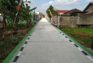 Sasaran Fisik Pengerasan Jalan Sepanjang 467 Meter TMMD Reguler Ke-116 Kodim 0735/Surakarta Selesai 100 %