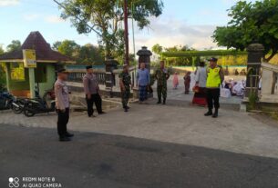 TNI-Polri Di Kecamatan Puhpelem, Pengamanan Shalat Idul Adha 1444 H