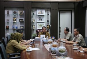 Terima Kunjungan Jajaran BPN Lampung, Gubernur Arinal Berharap Terus Tingkatkan Sinergitas yang Terjalin Baik Selama Ini
