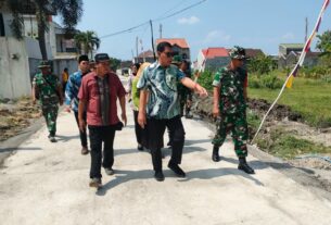 Wakil Walikota Surakarta Kunjungi Lokasi TMMD Reguler Ke-116 Kodim 0735/Surakarta