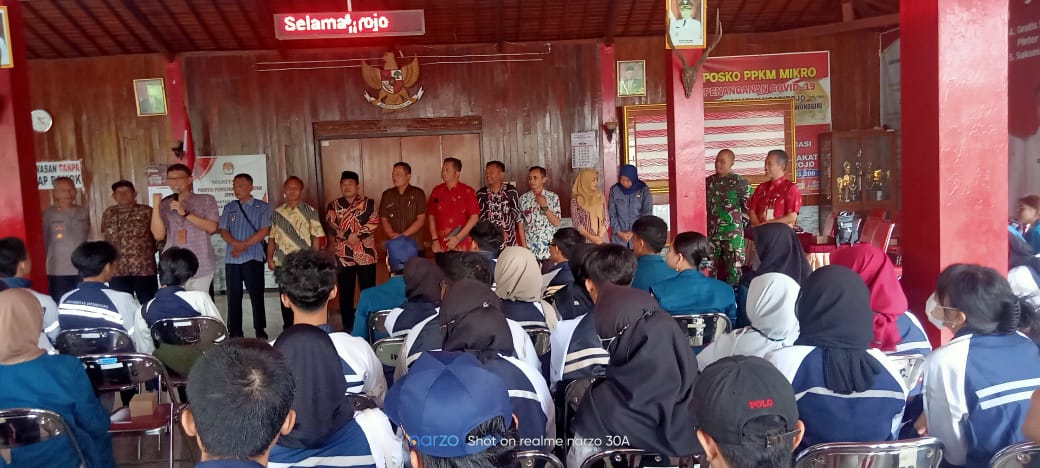 110 Mahasiswa Undip Akan Melaksanakan KKN Di Ngadirojo, Pelda Heribertus Hadiri Penyerahan Mahasiswa