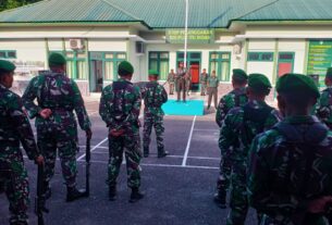 Amanat Panglima TNI Yang Dibacakan Dandim 0105/Abar Pada Upacara Bendera 17 - an Berisikan Harapan TNI Kuat, Rakyat Bermartabat