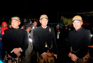 Dandim Boyolali Hadiri Tradisi Sedekah Gunung Merapi 1 Muharram 1445 H/2023 M