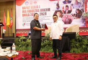 Gubernur Arinal Hadiri Raker IKA Fakultas Hukum Unila Periode 2023-2028