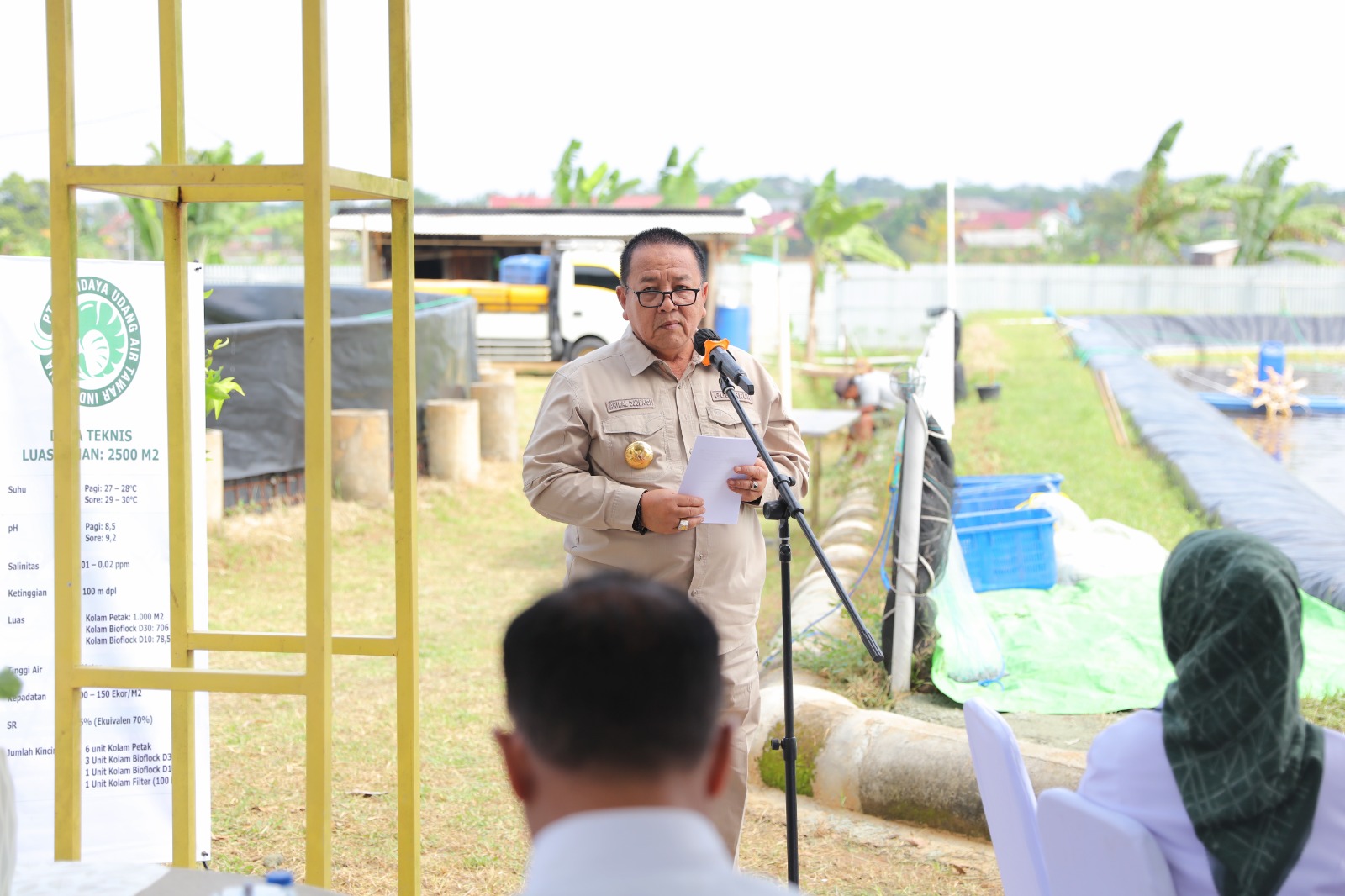 Gubernur Arinal Panen Perdana Udang Vaname Air Tawar, di PKK Agropark Lampung, Siap Jadi Role Model Budidaya Udang Air Tawar di Indonesia