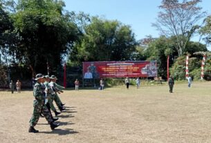 Jelang Pembukaan TMMD Sengkuyung Tahap II, Kodim Wonogiri Gelar Upacara Gladi Kotor
