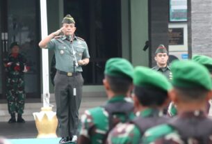 Jelang Pesta Demokrasi 2024, Dandim 0410/KBL : Jaga Netralitas TNI