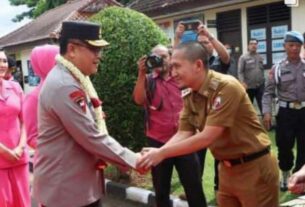 Jelang Pilkades, Helmy Santika Kurker ke Mapolres Lampura cek kesiapan pengamanan