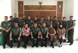Jelang Pindah Tugas, Dandim 0735/Surakarta Pamitan Kepada Anggota